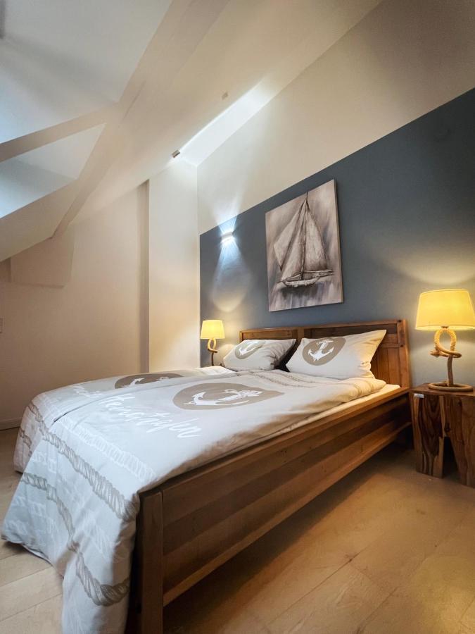 Loft-Panoramablick-Hafen & Elbe! Apartment Hamburg Exterior photo